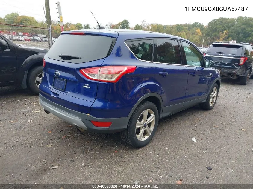 2016 Ford Escape Se VIN: 1FMCU9GX8GUA57487 Lot: 40593328