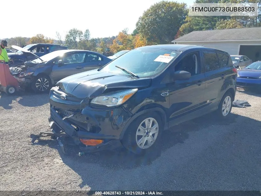 2016 Ford Escape S VIN: 1FMCU0F73GUB88503 Lot: 40628743