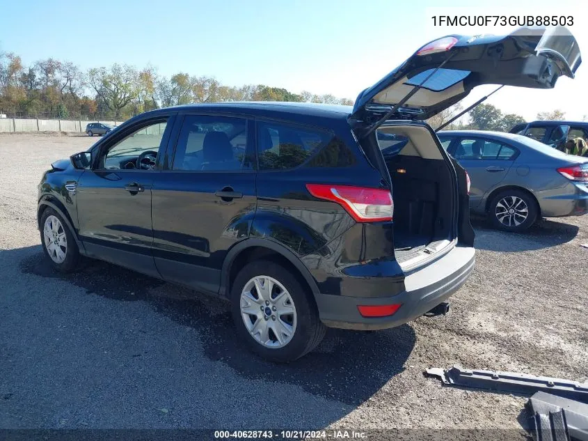 2016 Ford Escape S VIN: 1FMCU0F73GUB88503 Lot: 40628743