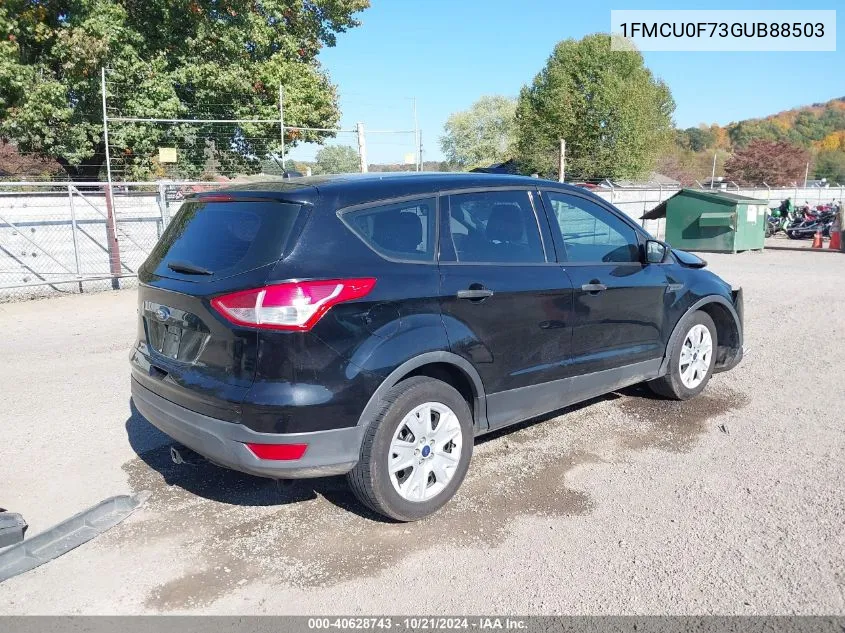 2016 Ford Escape S VIN: 1FMCU0F73GUB88503 Lot: 40628743