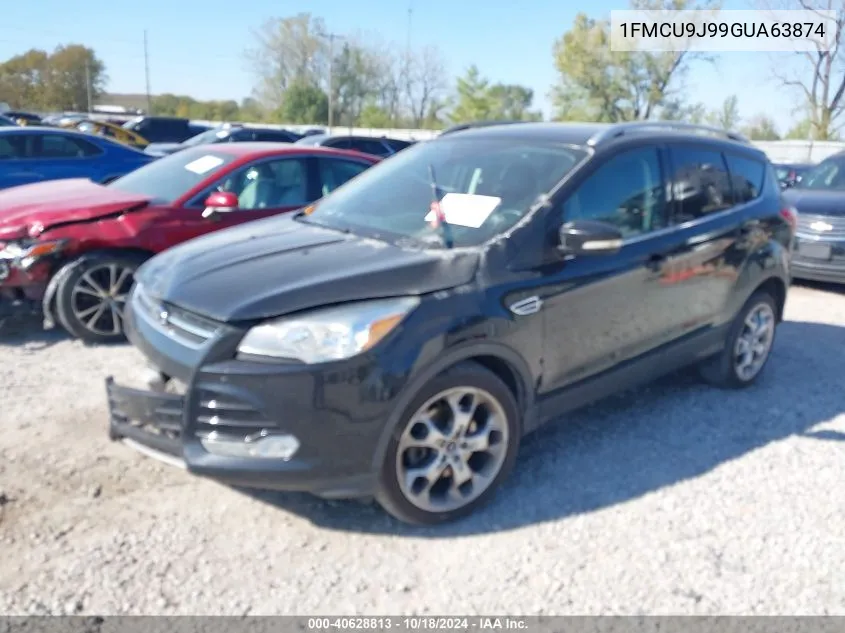 2016 Ford Escape Titanium VIN: 1FMCU9J99GUA63874 Lot: 40628813