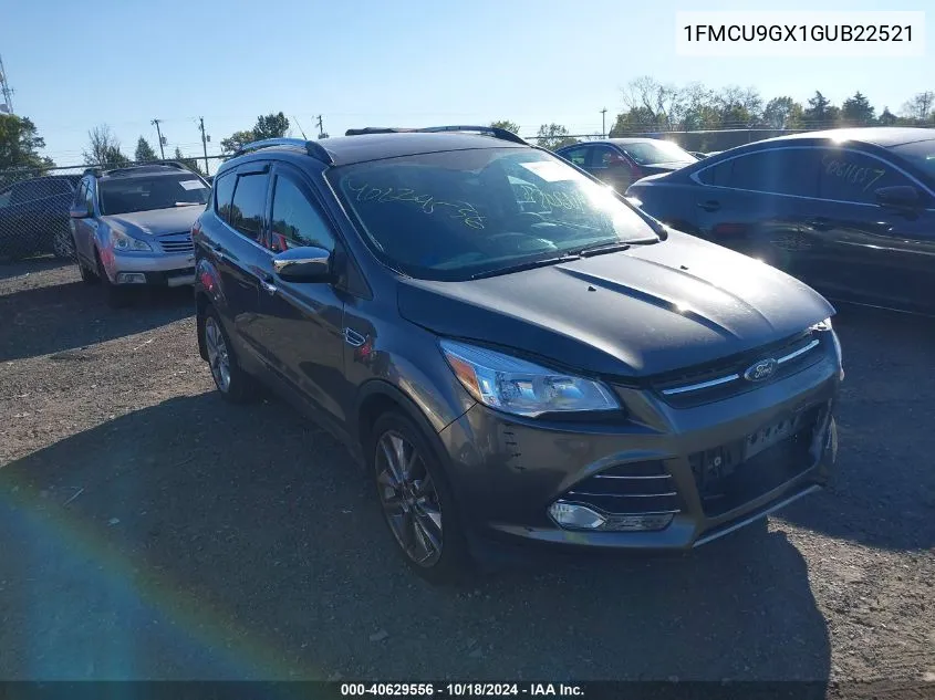 2016 Ford Escape Se VIN: 1FMCU9GX1GUB22521 Lot: 40629556