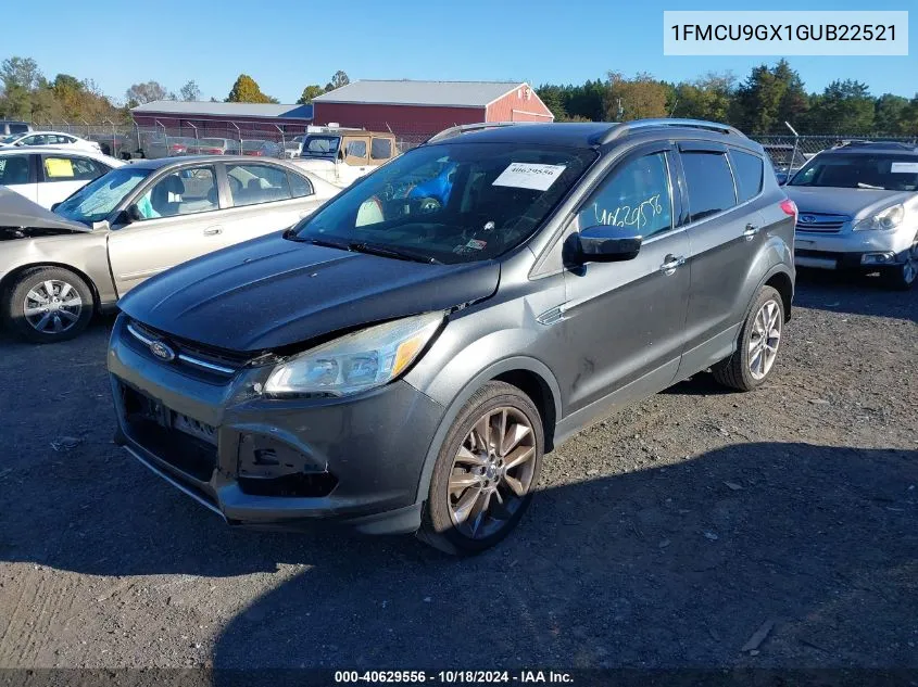 2016 Ford Escape Se VIN: 1FMCU9GX1GUB22521 Lot: 40629556