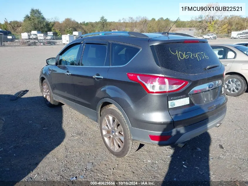 2016 Ford Escape Se VIN: 1FMCU9GX1GUB22521 Lot: 40629556