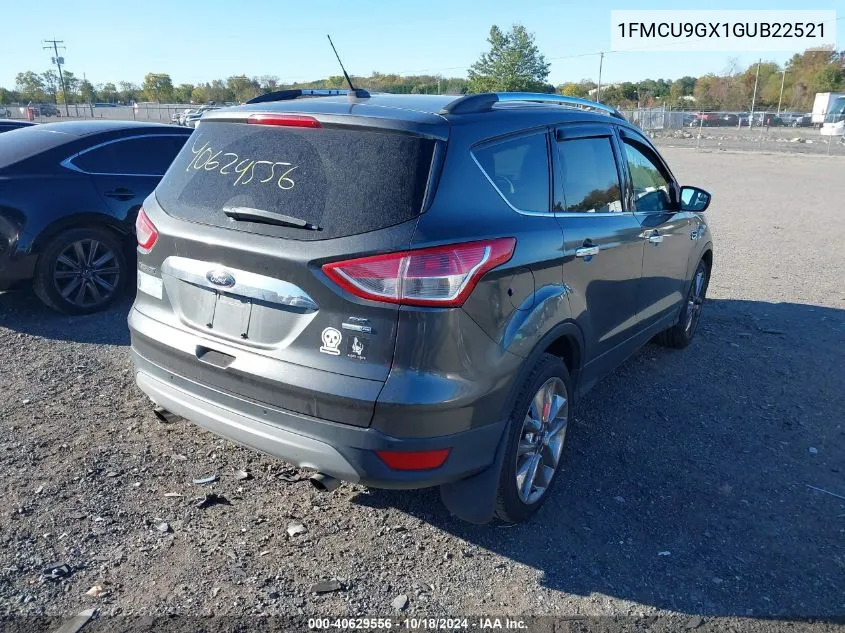 2016 Ford Escape Se VIN: 1FMCU9GX1GUB22521 Lot: 40629556