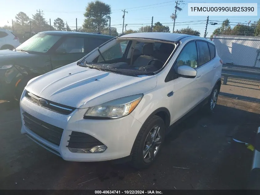 2016 Ford Escape Se VIN: 1FMCU0G99GUB25390 Lot: 40634741