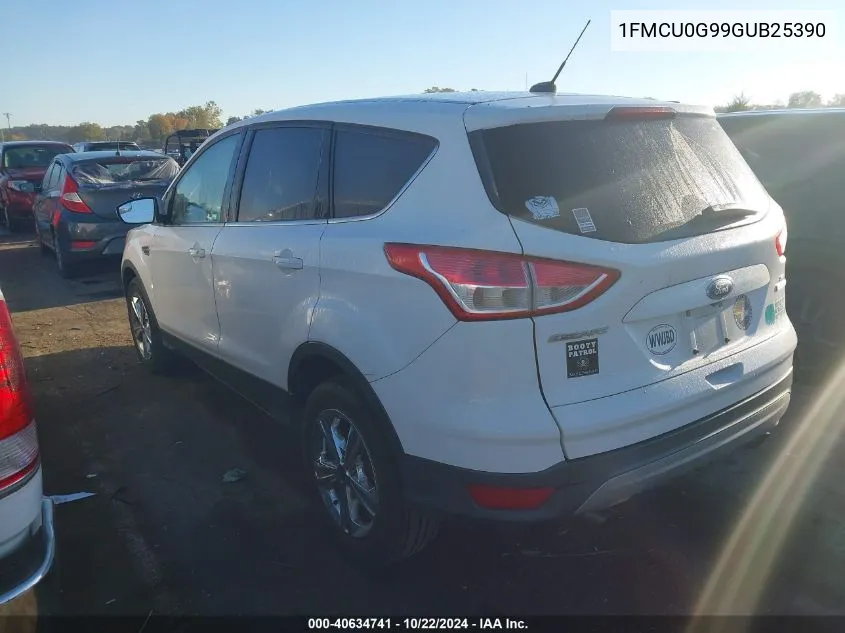 2016 Ford Escape Se VIN: 1FMCU0G99GUB25390 Lot: 40634741