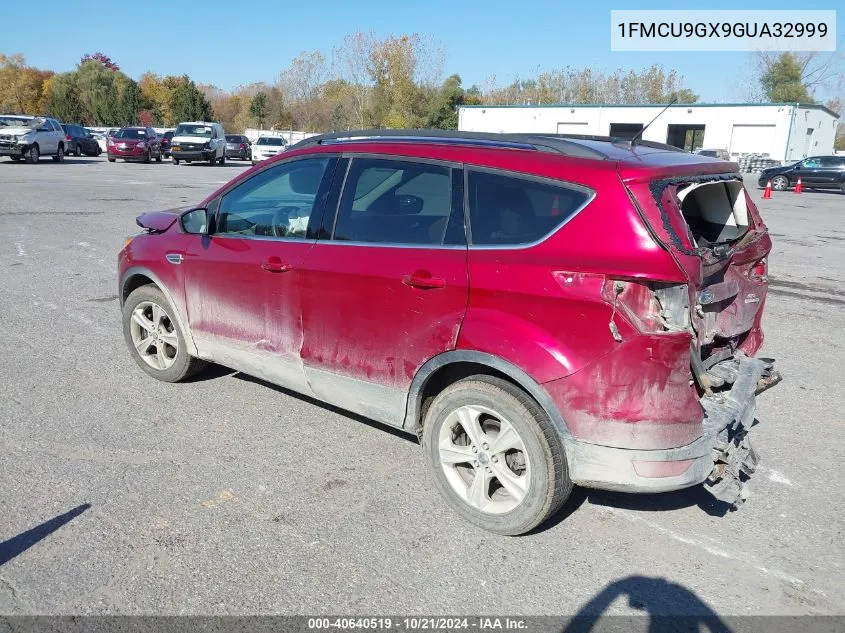 2016 Ford Escape Se VIN: 1FMCU9GX9GUA32999 Lot: 40640519