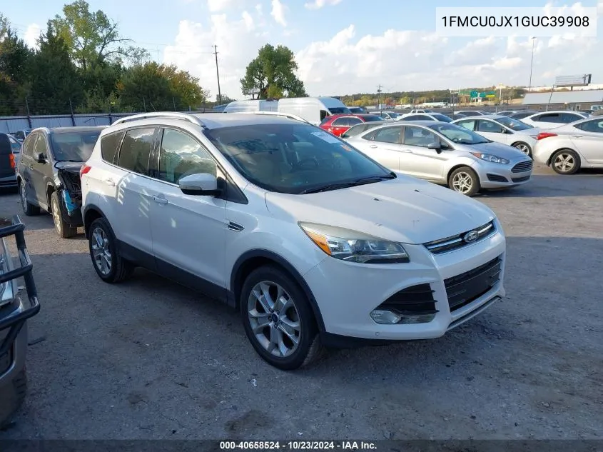 2016 Ford Escape Titanium VIN: 1FMCU0JX1GUC39908 Lot: 40658524