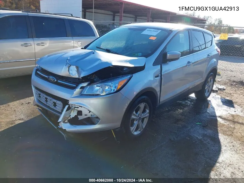 2016 Ford Escape Se VIN: 1FMCU9GX1GUA42913 Lot: 40662088