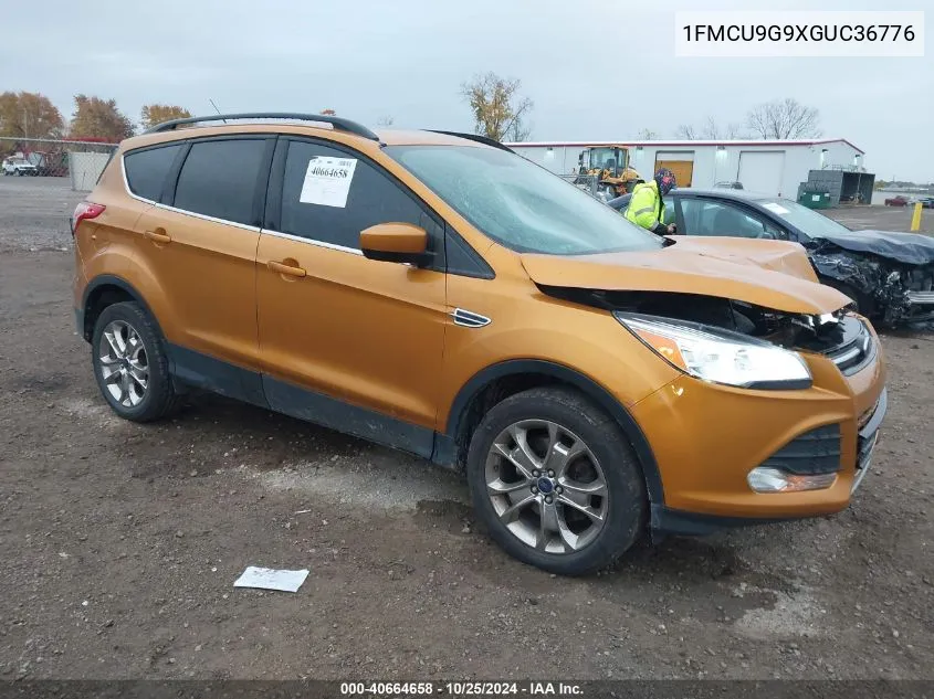 2016 Ford Escape Se VIN: 1FMCU9G9XGUC36776 Lot: 40664658