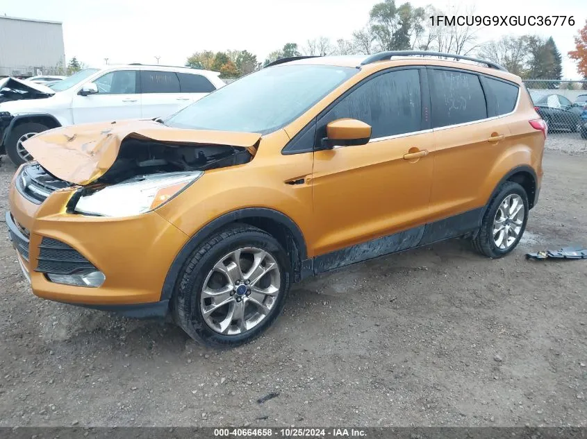 2016 Ford Escape Se VIN: 1FMCU9G9XGUC36776 Lot: 40664658