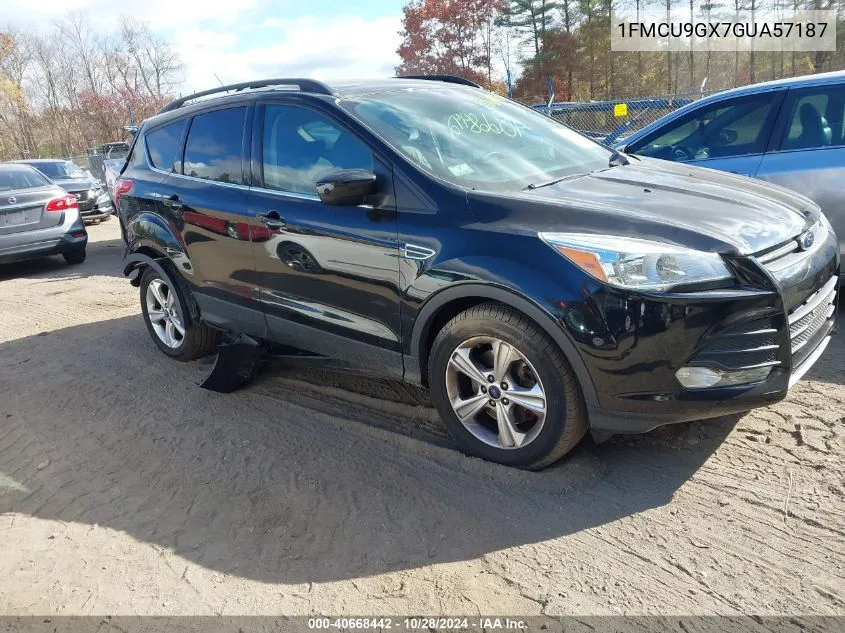 2016 Ford Escape Se VIN: 1FMCU9GX7GUA57187 Lot: 40668442