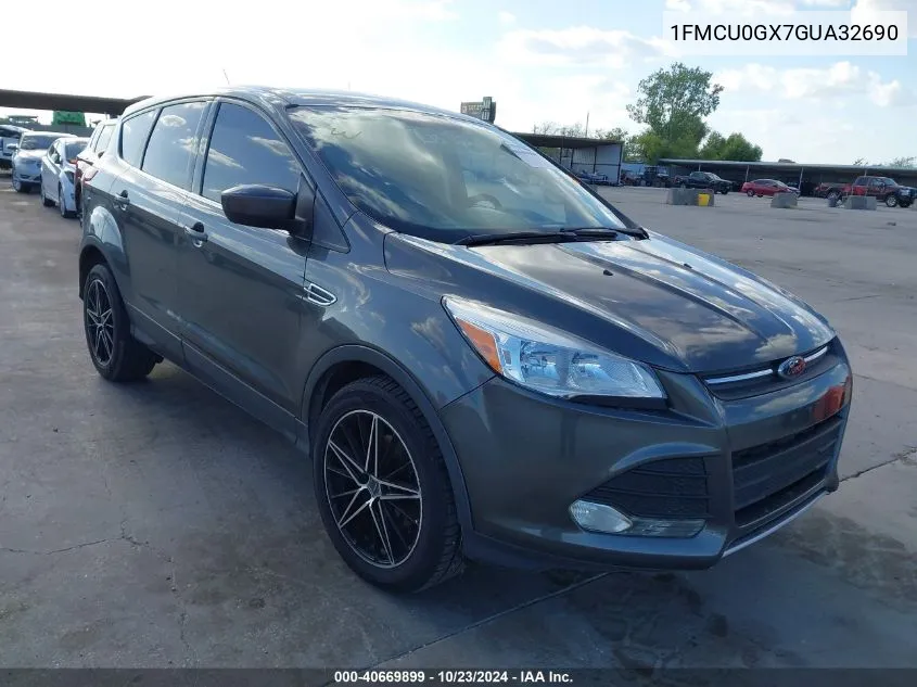 2016 Ford Escape Se VIN: 1FMCU0GX7GUA32690 Lot: 40669899