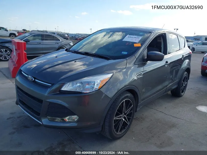 2016 Ford Escape Se VIN: 1FMCU0GX7GUA32690 Lot: 40669899