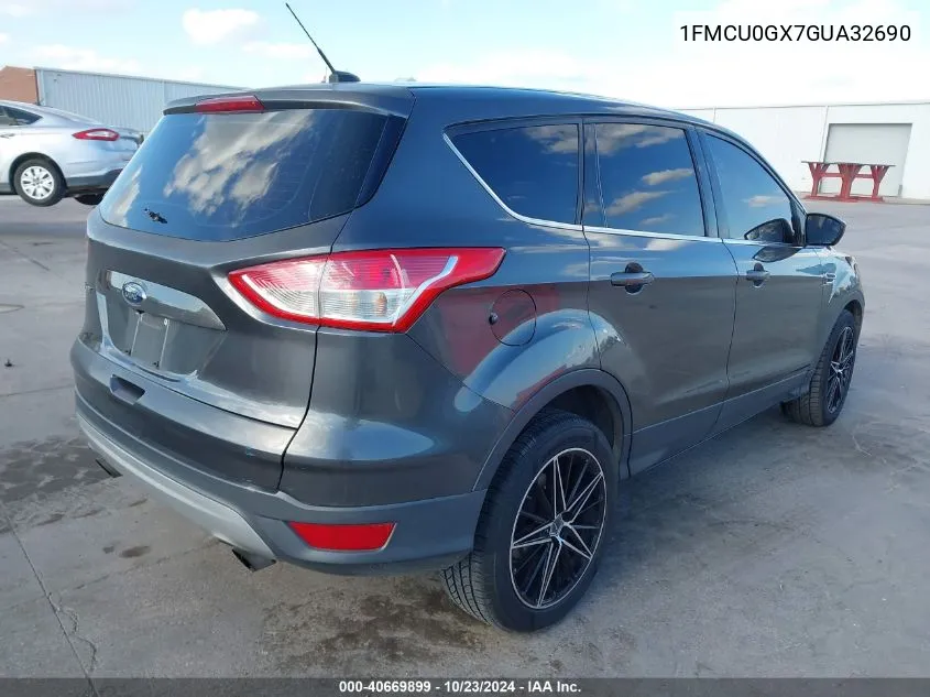 2016 Ford Escape Se VIN: 1FMCU0GX7GUA32690 Lot: 40669899