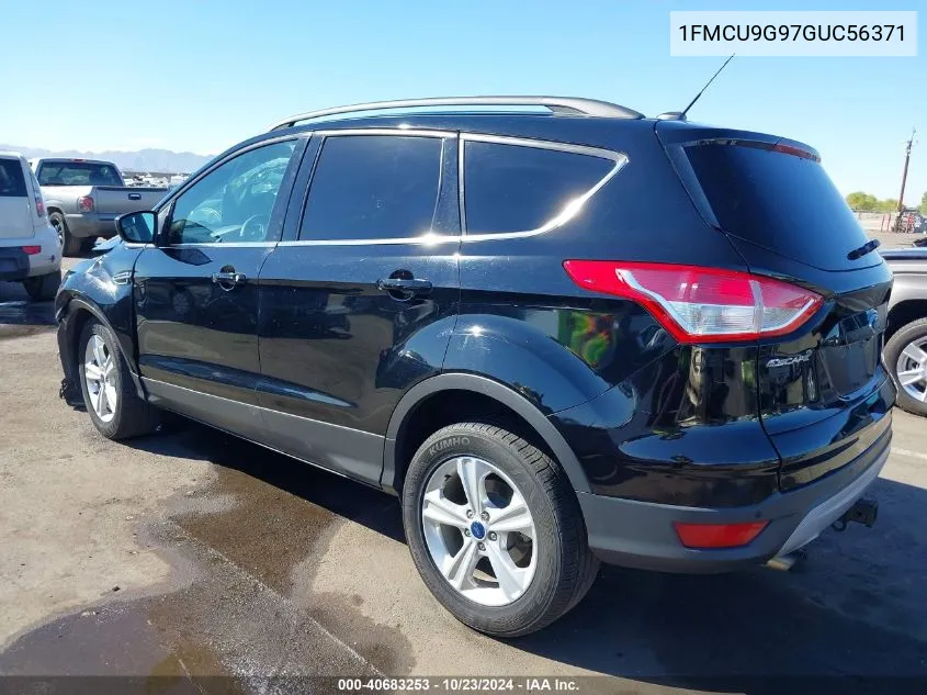 2016 Ford Escape Se VIN: 1FMCU9G97GUC56371 Lot: 40683253