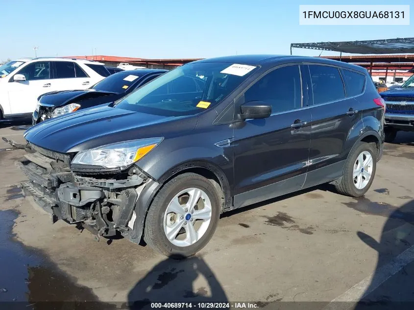 1FMCU0GX8GUA68131 2016 Ford Escape Se