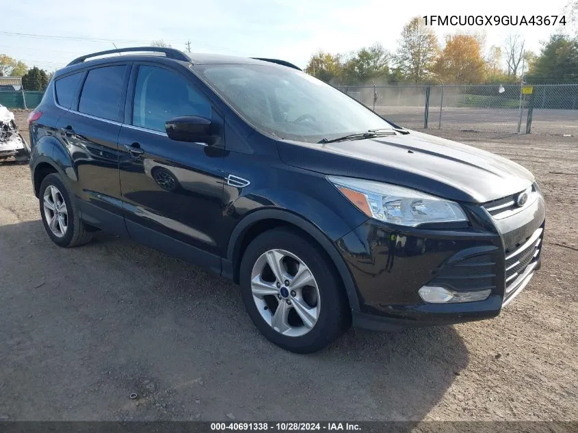 2016 Ford Escape Se VIN: 1FMCU0GX9GUA43674 Lot: 40691338