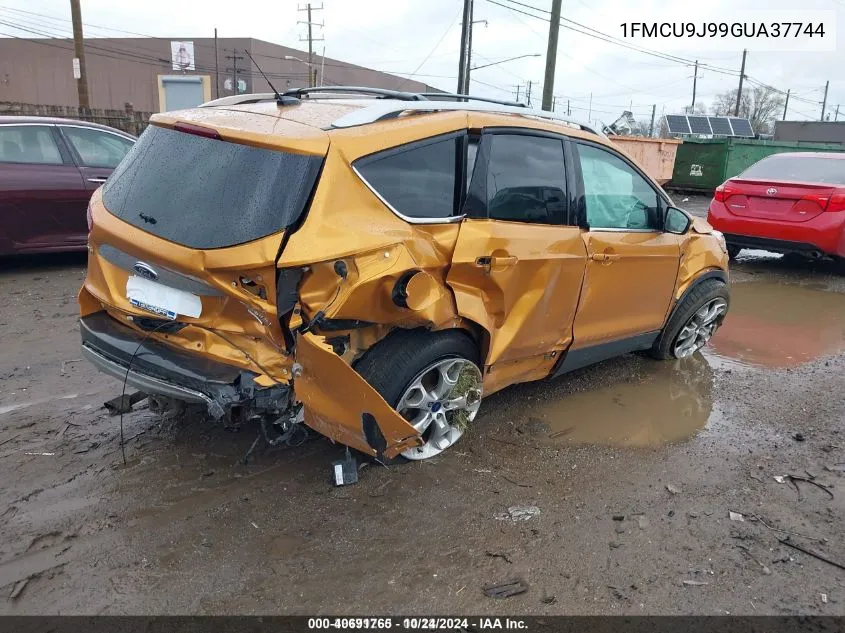 2016 Ford Escape Titanium VIN: 1FMCU9J99GUA37744 Lot: 40691765