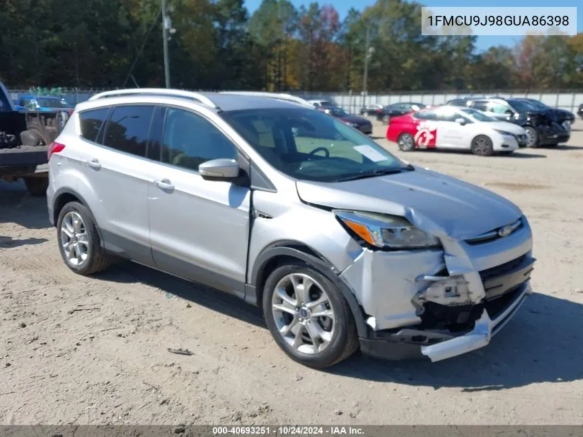 2016 Ford Escape Titanium VIN: 1FMCU9J98GUA86398 Lot: 40693251