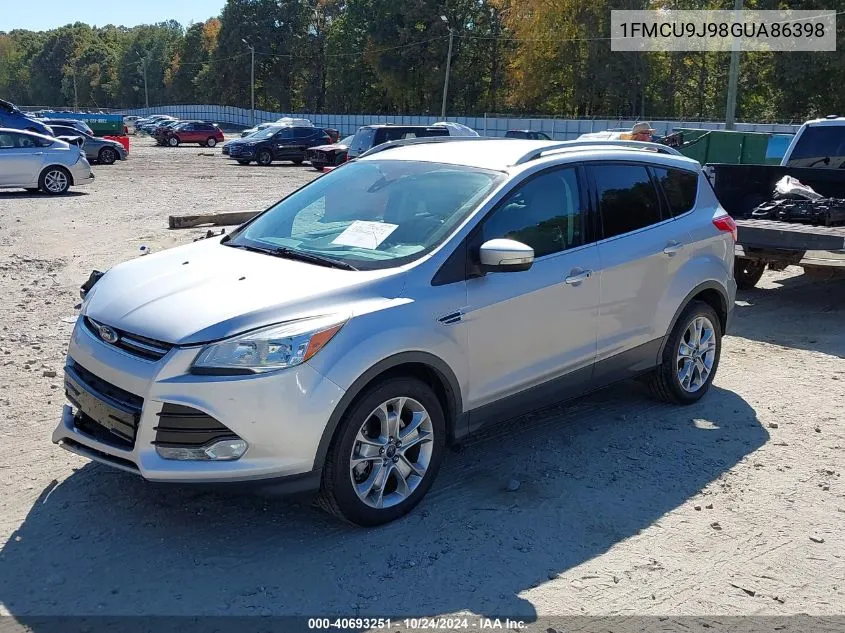 2016 Ford Escape Titanium VIN: 1FMCU9J98GUA86398 Lot: 40693251