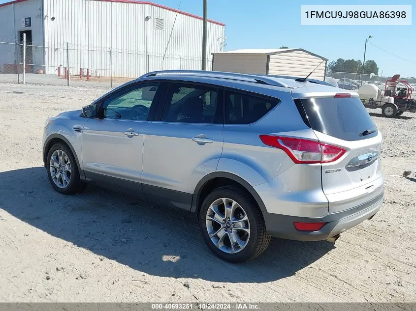 2016 Ford Escape Titanium VIN: 1FMCU9J98GUA86398 Lot: 40693251