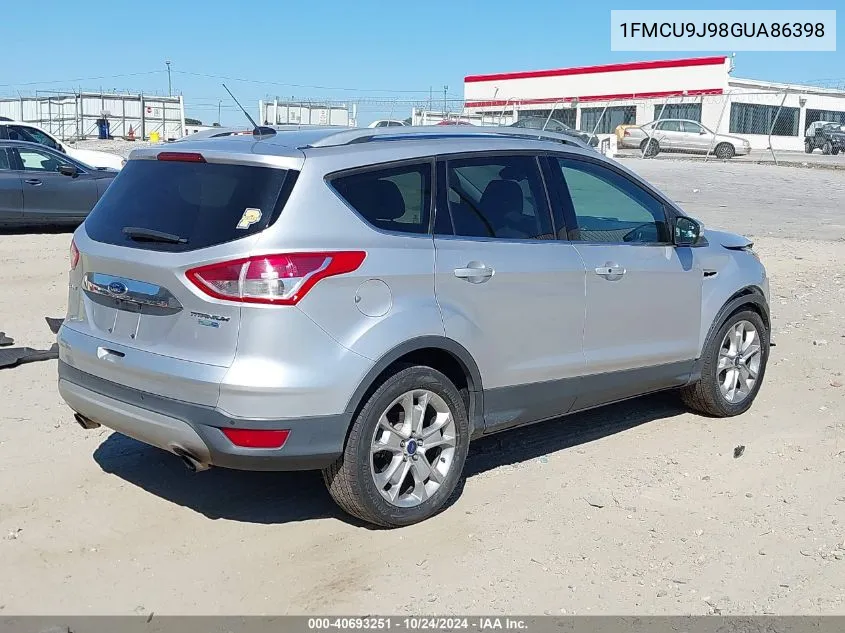 2016 Ford Escape Titanium VIN: 1FMCU9J98GUA86398 Lot: 40693251