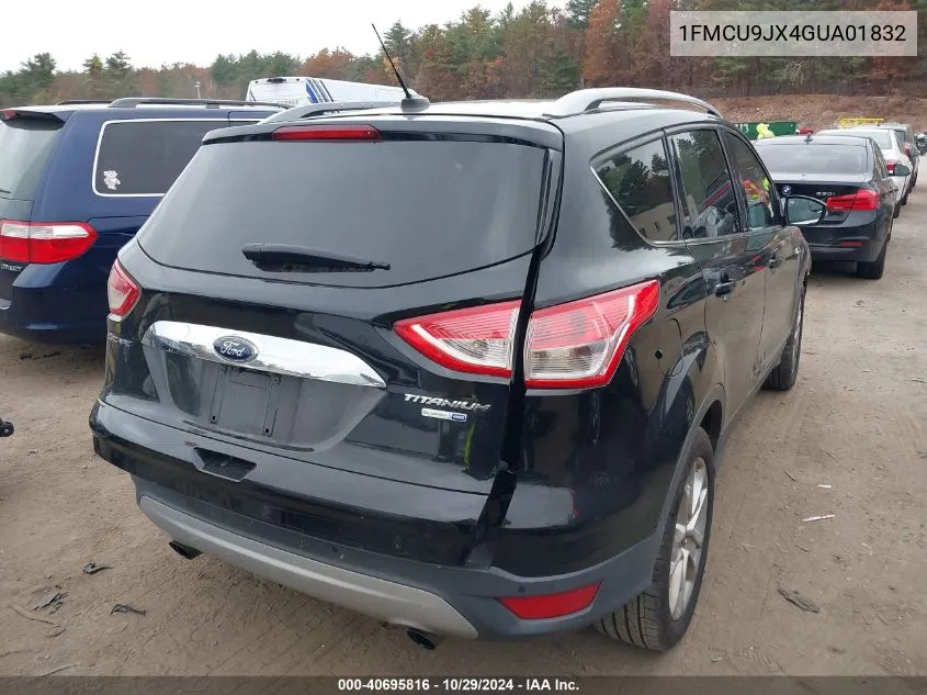 2016 Ford Escape Titanium VIN: 1FMCU9JX4GUA01832 Lot: 40695816