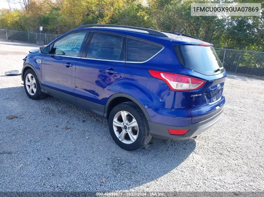 2016 Ford Escape Se VIN: 1FMCU0GX9GUA07869 Lot: 40699871