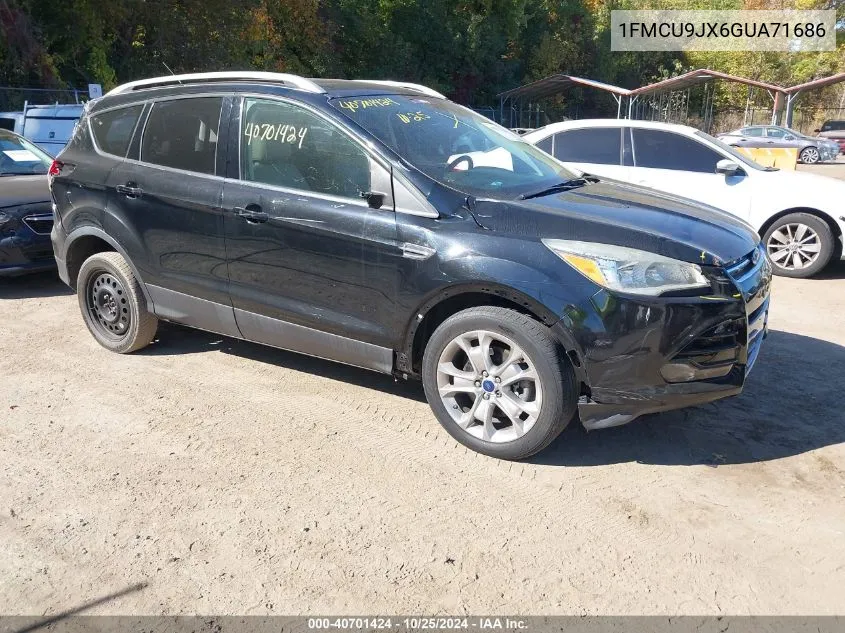 2016 Ford Escape Titanium VIN: 1FMCU9JX6GUA71686 Lot: 40701424