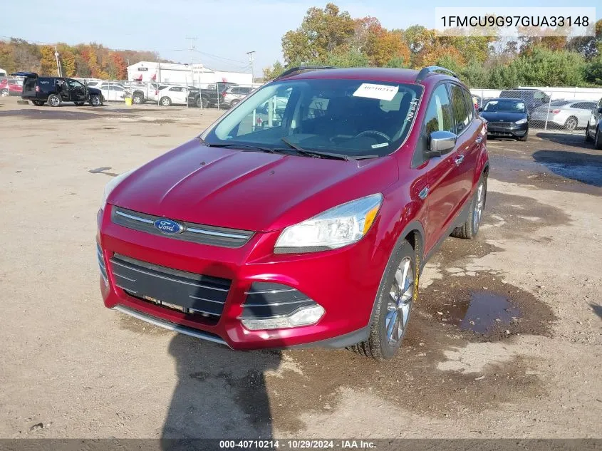 2016 Ford Escape Se VIN: 1FMCU9G97GUA33148 Lot: 40710214