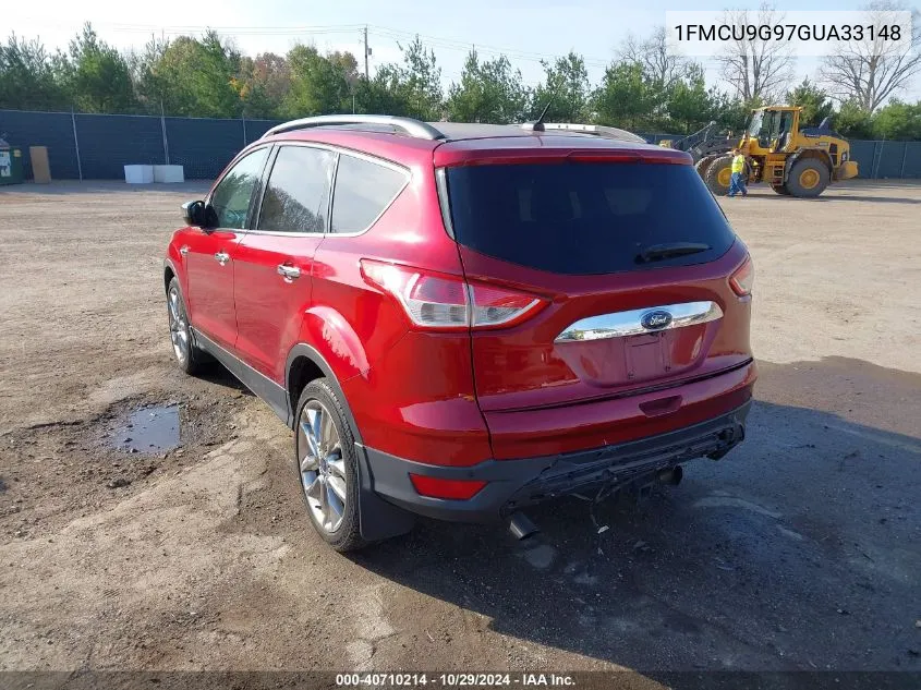 2016 Ford Escape Se VIN: 1FMCU9G97GUA33148 Lot: 40710214