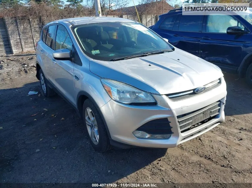 2016 Ford Escape Se VIN: 1FMCU9GX6GUC50009 Lot: 40717929