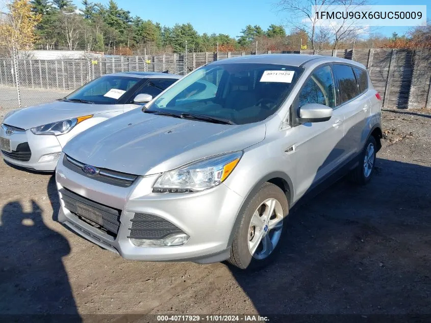 2016 Ford Escape Se VIN: 1FMCU9GX6GUC50009 Lot: 40717929