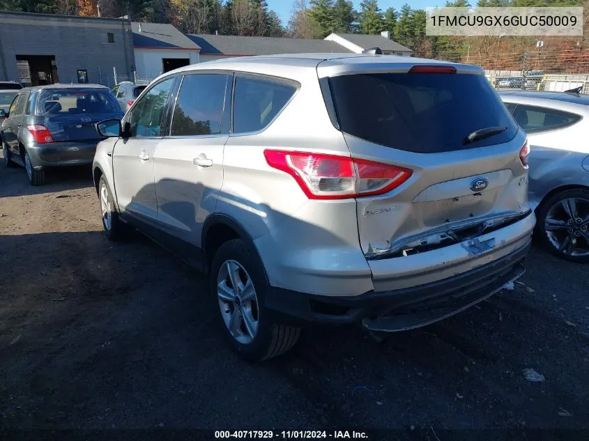 2016 Ford Escape Se VIN: 1FMCU9GX6GUC50009 Lot: 40717929