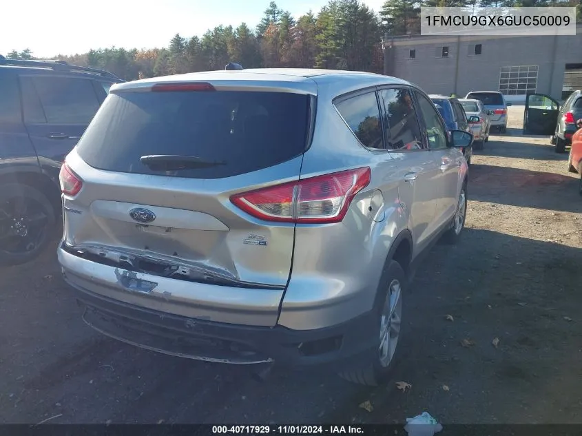 2016 Ford Escape Se VIN: 1FMCU9GX6GUC50009 Lot: 40717929