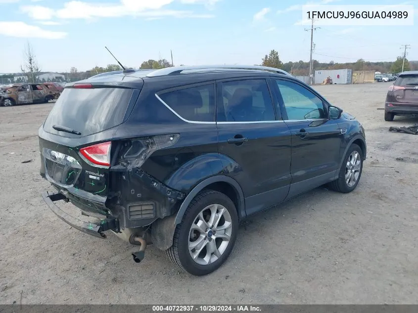 2016 Ford Escape Titanium VIN: 1FMCU9J96GUA04989 Lot: 40722937