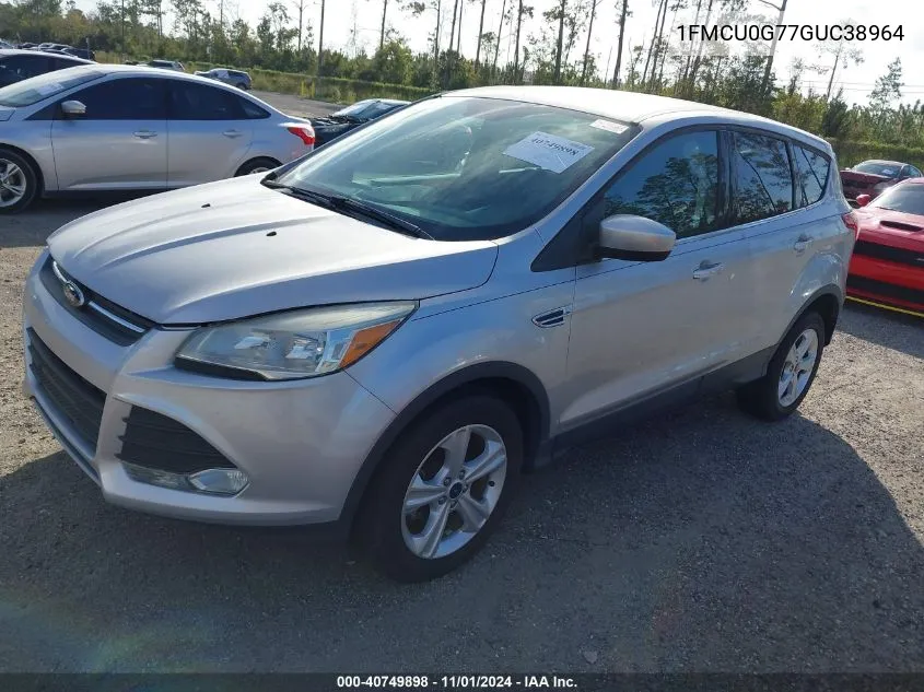 2016 Ford Escape Se VIN: 1FMCU0G77GUC38964 Lot: 40749898