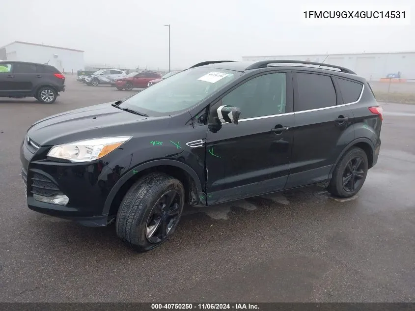 2016 Ford Escape Se VIN: 1FMCU9GX4GUC14531 Lot: 40750250