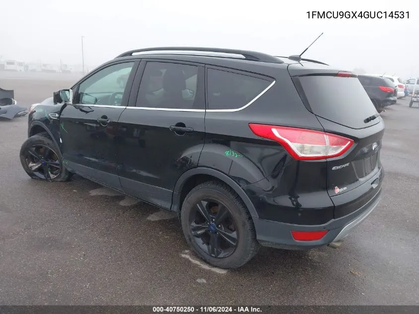 2016 Ford Escape Se VIN: 1FMCU9GX4GUC14531 Lot: 40750250