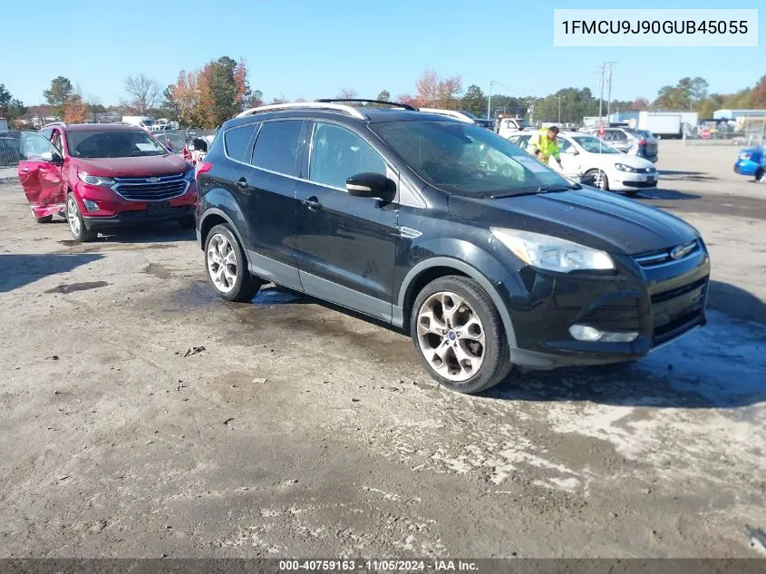 2016 Ford Escape Titanium VIN: 1FMCU9J90GUB45055 Lot: 40759163