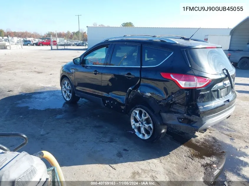 2016 Ford Escape Titanium VIN: 1FMCU9J90GUB45055 Lot: 40759163