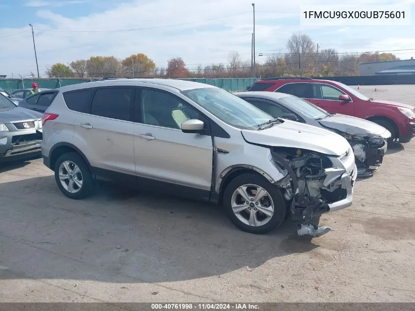 2016 Ford Escape Se VIN: 1FMCU9GX0GUB75601 Lot: 40761998