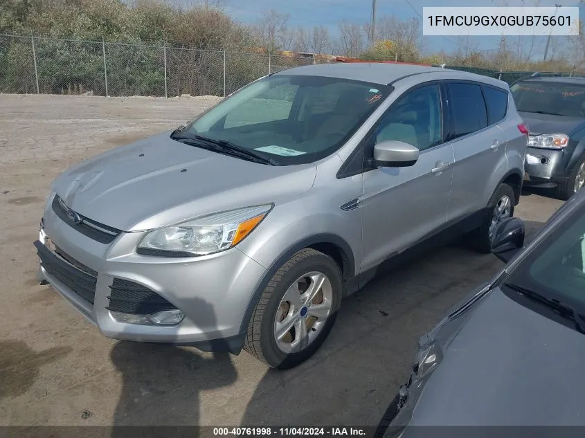 2016 Ford Escape Se VIN: 1FMCU9GX0GUB75601 Lot: 40761998