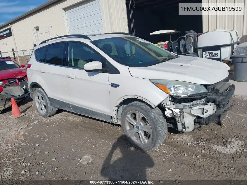 2016 Ford Escape Se VIN: 1FMCU0GX7GUB19599 Lot: 40771388