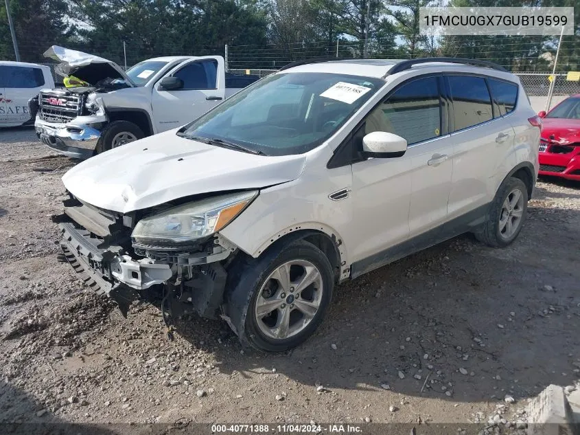 2016 Ford Escape Se VIN: 1FMCU0GX7GUB19599 Lot: 40771388