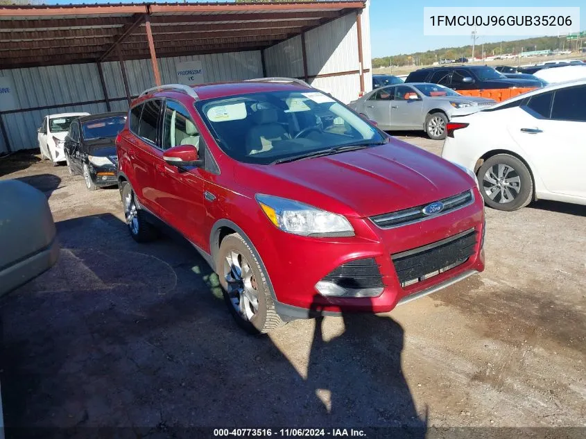 2016 Ford Escape Titanium VIN: 1FMCU0J96GUB35206 Lot: 40773516