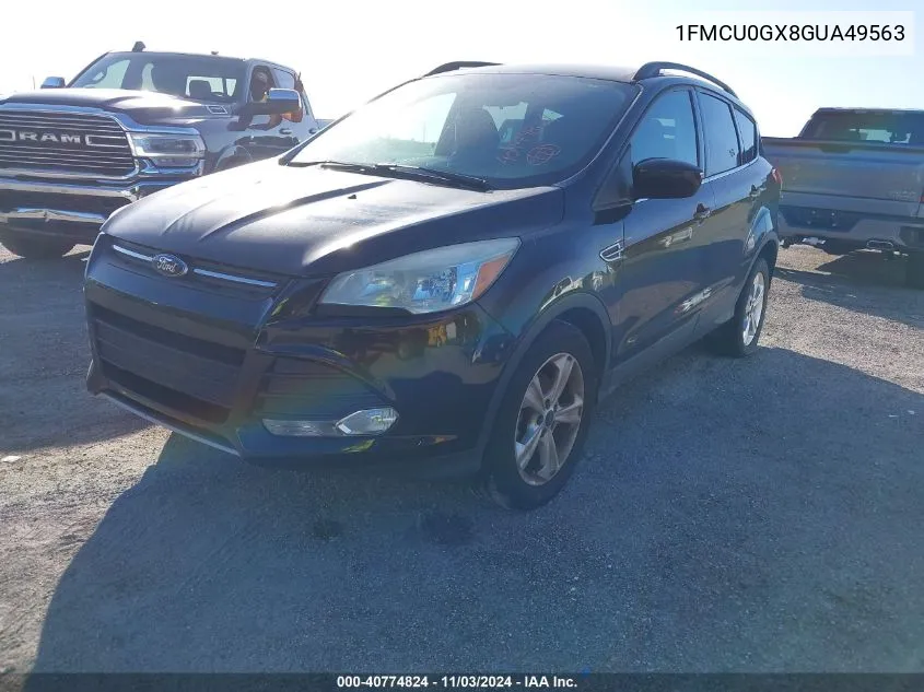 2016 Ford Escape Se VIN: 1FMCU0GX8GUA49563 Lot: 40774824