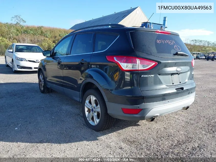 2016 Ford Escape Se VIN: 1FMCU0GX8GUA49563 Lot: 40774824